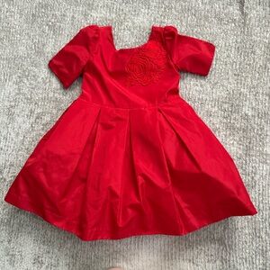 Janie and Jack Red Formal Kids Dress